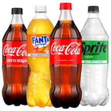 Coca-Cola, Sprite of Fanta